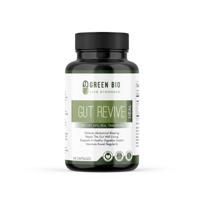 GUT REVIVE BPC-157, KPV, PEA, TRIBUTRYN 60 Capsules, Vegan